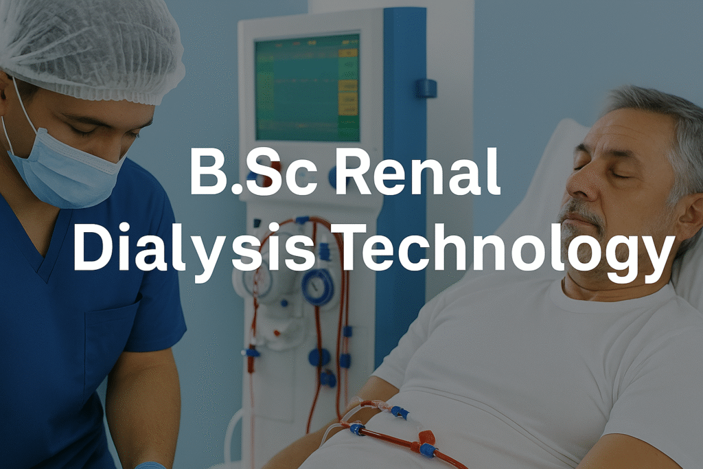 B.Sc Renal Dialysis Technology Course