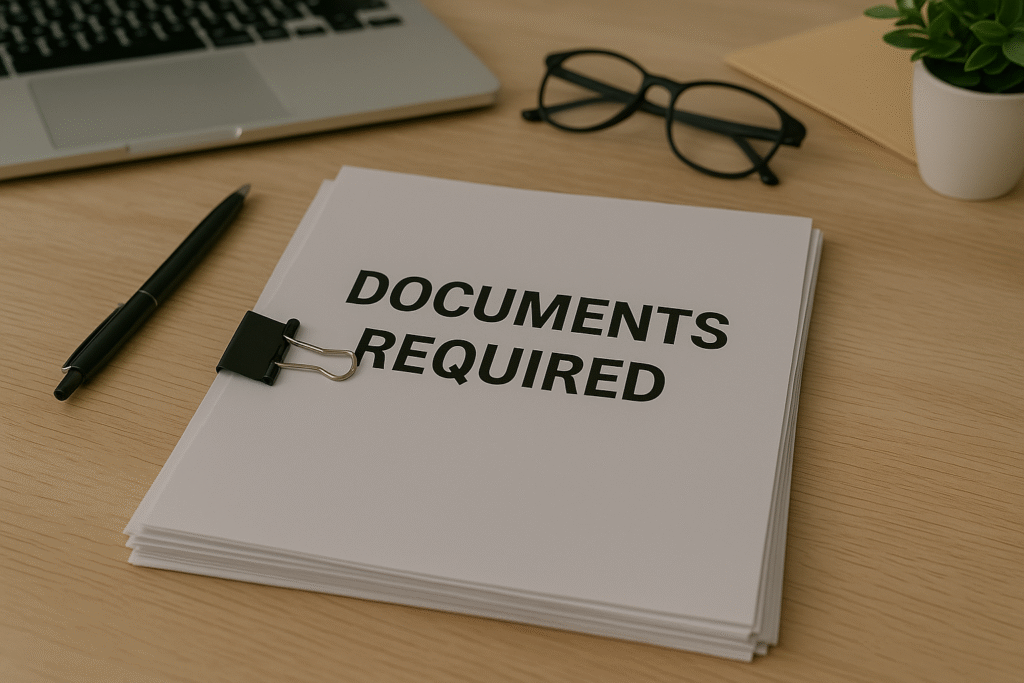 Documents Requried for Admission